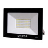 Reflector Proyector Led Intemperie Ip65 Frio 50w Negro Blanco Frío