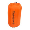 Bolsa Dormir Kushiro Rectangular Con Capucha Liviana Camping Naranja Oscuro Derecho