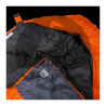 Bolsa Dormir Kushiro Rectangular Con Capucha Liviana Camping Naranja Oscuro Derecho