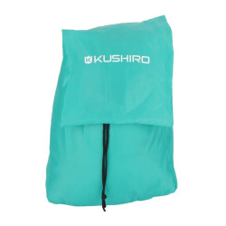 Bolsa De Dormir Para Niños Infantil Con Mochila Abrigada Verde Claro Derecho