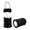 Farol Led Solar Linterna Potente Power Bank Recargable Negro
