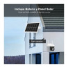 Cámara Wifi Solar 4mp Uhd Audio 2 Vías Visión Nocturna Color Blanco