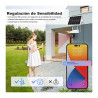 Cámara Wifi Solar 4mp Uhd Audio 2 Vías Visión Nocturna Color Blanco