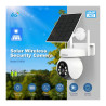 Cámara Domo Solar 4g Lte Latindomo By Sricam Visión Nocturna A Color Exterior Blanco