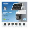 Cámara Solar Wifi 4mp Uhd Con Visión Nocturna Y Audio Blanco