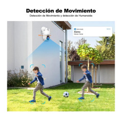 Kit Nvr 4 Camaras Display 10   Wifi Hd1080p Exterior Vision Blanco