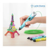 Lápiz Lapicera 3d Display + Filamentos X 20 Uni De 5 Metros