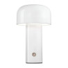 Lámpara Hongo Led Recargable Táctil 21cm Mashroom 3 Luces